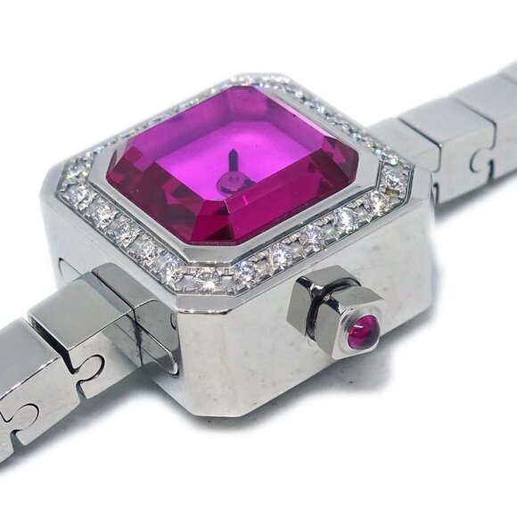 Corum Sugar Cube Ref.137.424.47 Quartz Watch SS Diamond main image 6